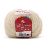 Пряжа Троицкая Фиджи / уп.5 мот. по 50 г, 95 м, 01 белый