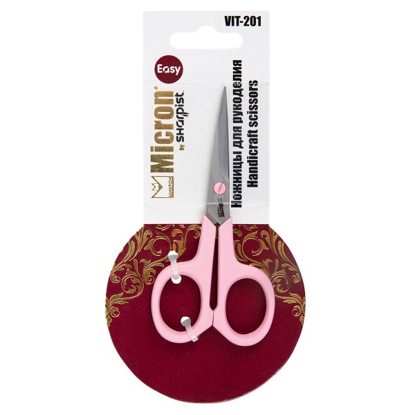 Ножницы рукодельные 10.8 см, сатинированные, VIT-201, Micron by Sharpist