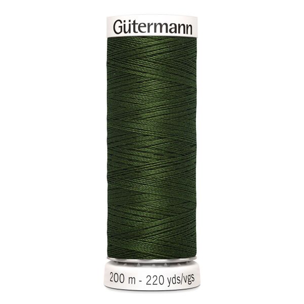 Нитки универсальные Gutermann Sew-all, 200м, 597 т.хаки, 5 катушек