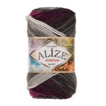 Пряжа Alize (Ализе) Burcum Batik / уп.5 мот. по 100 г, 210м, 4202 секционный A