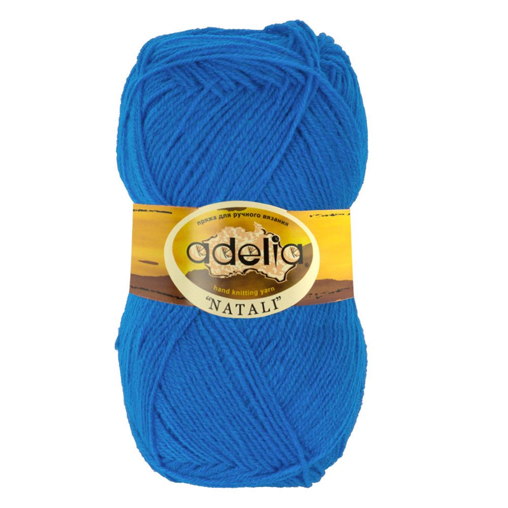 Пряжа Adelia Natali / уп.10 мот. по 50г, 300м, 14 бирюза