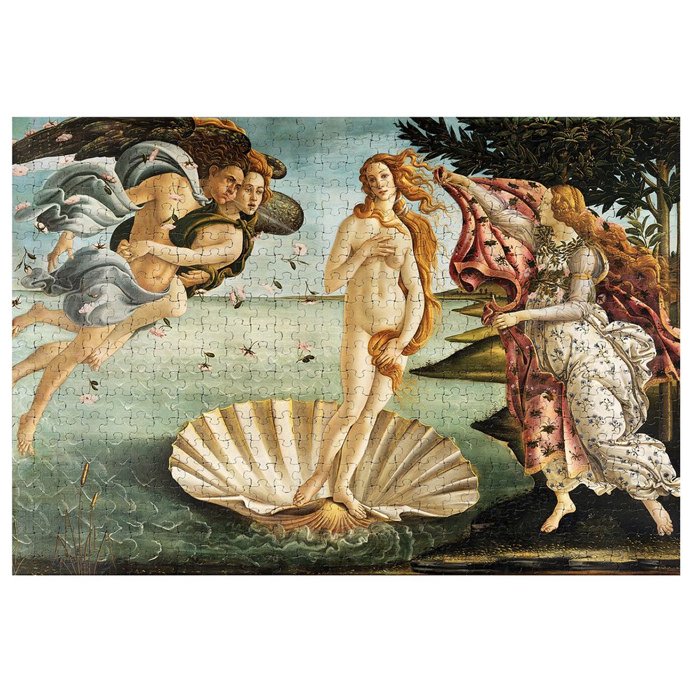 Пазл. Мировые шедевры искусства 1500 элементов, MET-PZL-1500/03 Рождение Венеры, Сандро Боттичелли, Фрея