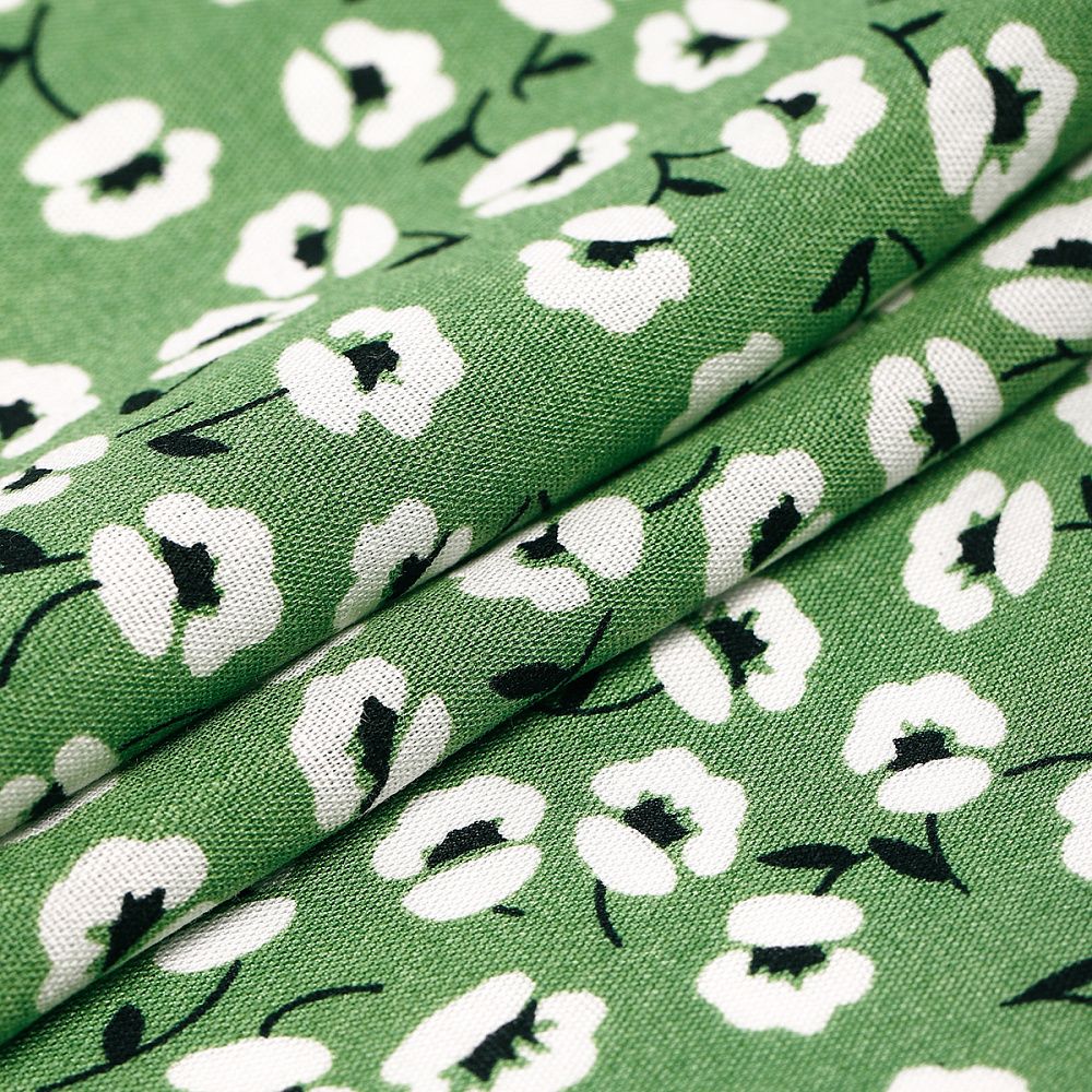 Штапель 90 г/м², 145 см / 2 метра, TBY Vi-E1350-1 цв.E1350-1