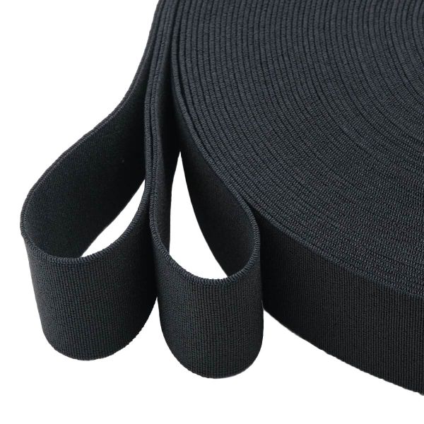 Резинка башмачная 40.0 мм / 25 метров, черный