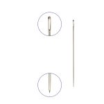 Иглы ручные для шитья №5/9, 16 шт, P, Gamma N-005