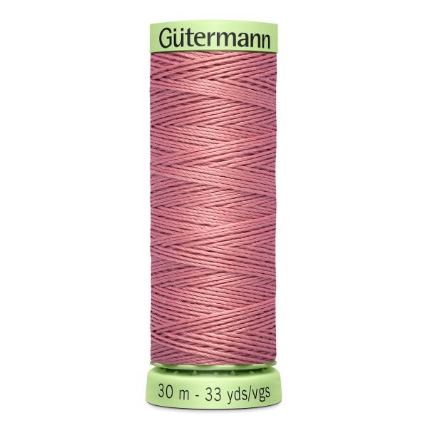 Нитки отделочные Gutermann Top Stitch, 30м, 473 пудрово-розовый, 5 катушек
