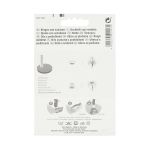 Люверсы металл ⌀_4.0 мм (внутр.), латунь, серебристый, без никеля, Prym, 50 шт