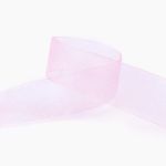 Лента капроновая (органза) 25.0 мм / 22.8±1 метра, 057 св.сиреневый, Blitz OR-25