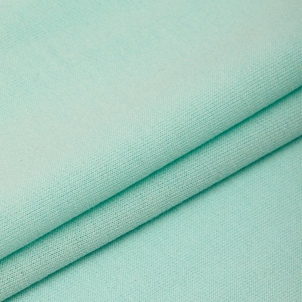Футер 2-нитка петля поливискоза стрейч 220 г/м², 160 см / 3 метра, ФУТ2Х.TBY.ПЭ-ВИС.S822.3, цв.S822 мятный