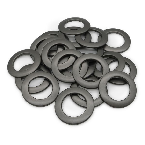 Люверсы шторные ⌀35 мм, цвет № 36 матовый никель, 10 шт