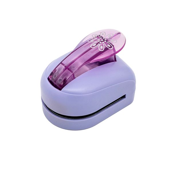 Фигурный дырокол 3D JF-33CM, 4.5х3.1см (12-цветок)