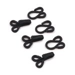 Крючки пришивные для меховой одежды, сталь черный цв, Prym