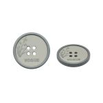 Пуговицы 4 прокола 40L (25мм), (Gray1 (серый1)), 24 шт