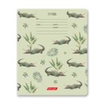 Тетрадь ученическая школьная, A5+ 24 л. на скобе 65 г/м², белизна 100% 30 шт, клетка, 000721 Саванна, Светоч 24ТЕТк-001