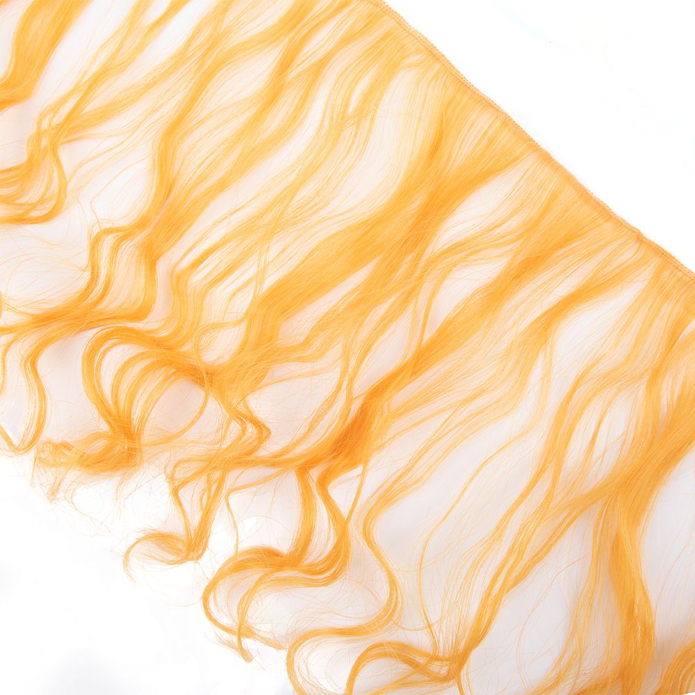 Трессы для кукол 20 см, 100 см, 28 г, 40 рыжий, HobbyBe HAR-16