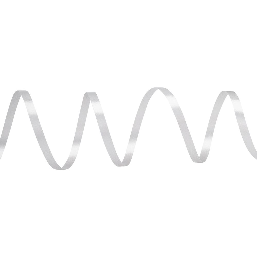 Лента упаковочная 5 мм / 250 метров, S12 серебро, R5-250S