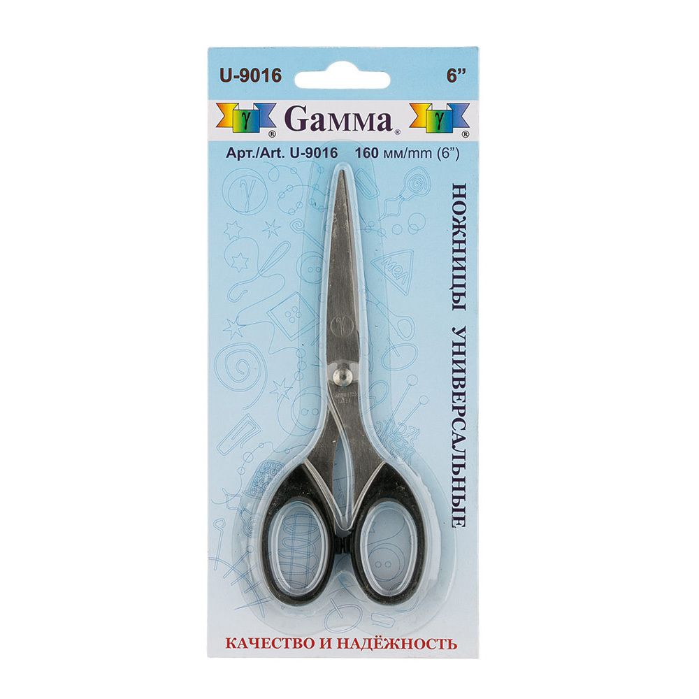 Ножницы универсальные 16 см, Gamma U-9016