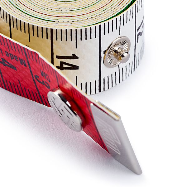 Сантиметр с кнопкой 150 см, 1 шт, шкала в см, Prym Color Plus 282120