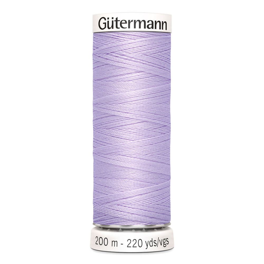 Нитки универсальные Gutermann Sew-all, 200м, 442 бело-лавандовый