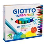 Набор фломастеров TURBO MAXI утолщенные 24 цв, Giotto F455000