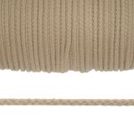 Шнур плетеный ⌀4.0 мм / 100 метров, акрил, 04 бежевый
