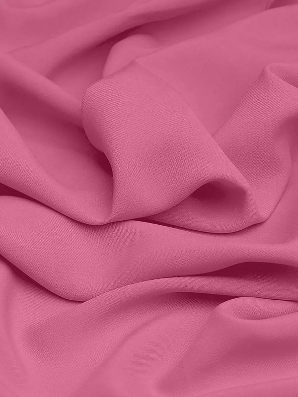 Штапель 110 г/м², 145 см / 2 метра, TBY-Vi-30-05.2, цв.05 розовый