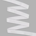 Резинка бельевая (бретелечная) 15.0 мм / 50 метров, белый, (ML200.015/1)