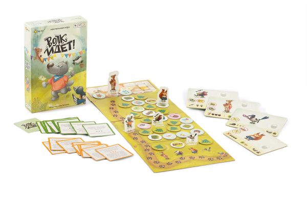 Игра настольная Волк идет!, Эврикус BG-12044