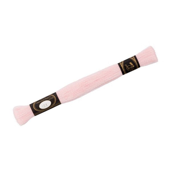 Мулине Радуга, цв.131 деликатно-розовый, Россия, 8 мотков по 15 метров