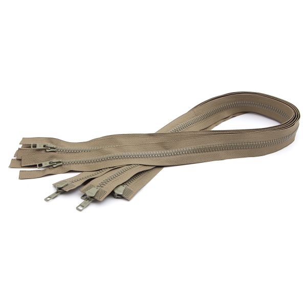 Молния трактор Arta Т6 (6 мм) 2 зам., разъем., 75 см, цв. 110 фисташковый, уп.5 шт