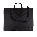 Папка на молнии А1 90х70х2 см, 100% нейлон, узкая/ черный SGY-01, Vista-Artista