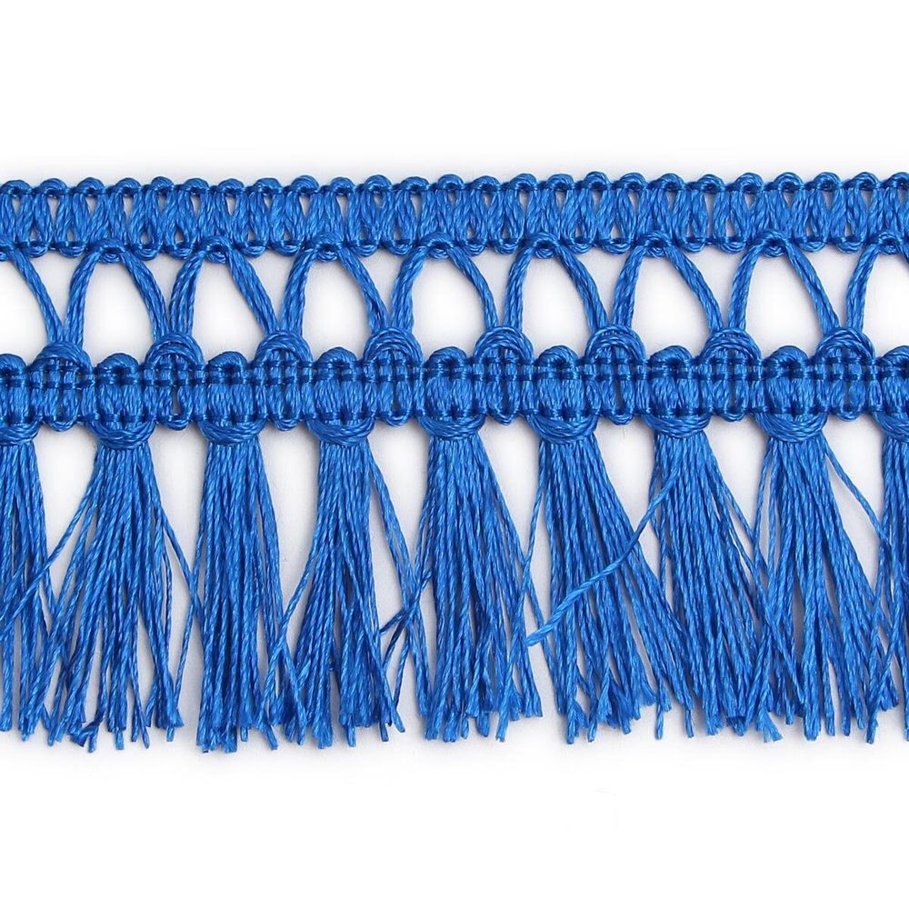 Бахрома отделочная 50.0 мм / 25 метров, кисти, 115 василек