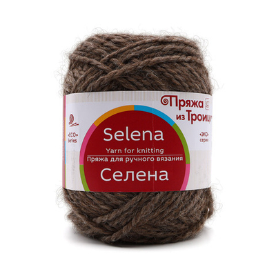 Пряжа Троицкая Селена / уп.5 мот. по 100 г, 160 м, 372 натуральный