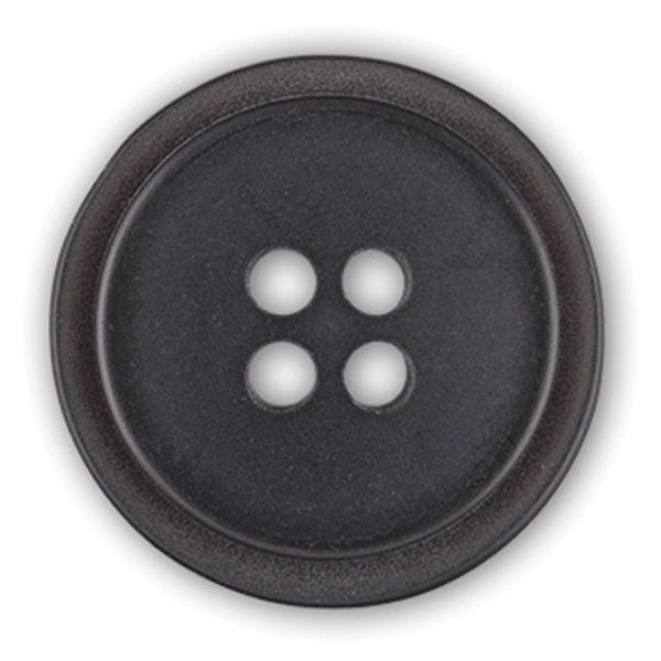 Пуговицы 4 прокола костюмные 15 мм, 24 шт, D384 серый, Gamma OXG 0002