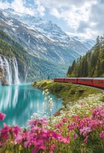 Пазл 1500 элементов, PZL-1500/42 Шепот горного водопада, Фрея