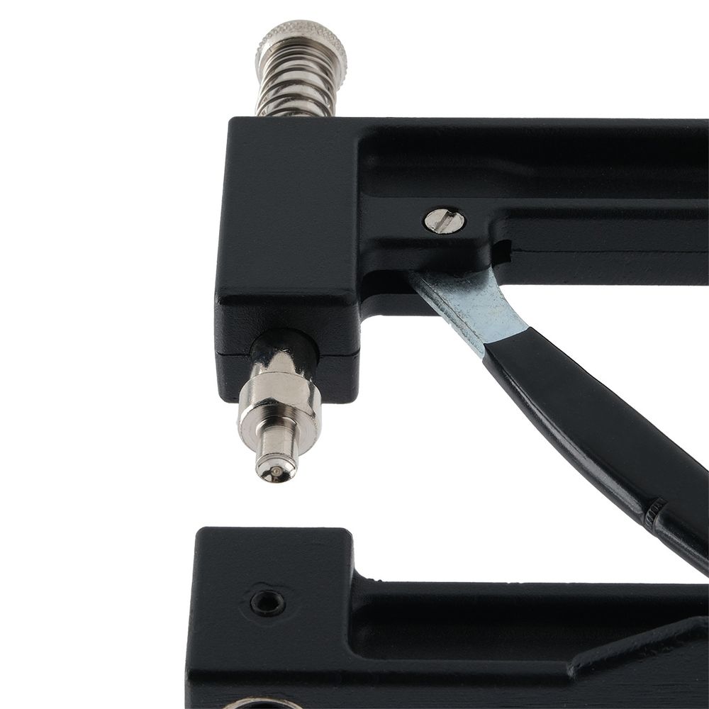 Ручной пресс для установки бусин на шипах с насадками 4, 5, 6, 8, 10 мм, New Star, черный