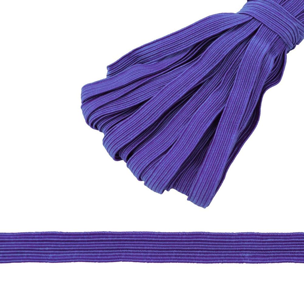Резинка бельевая (стандартная) 10 мм / 10 метров, р.7777, фиолетовый