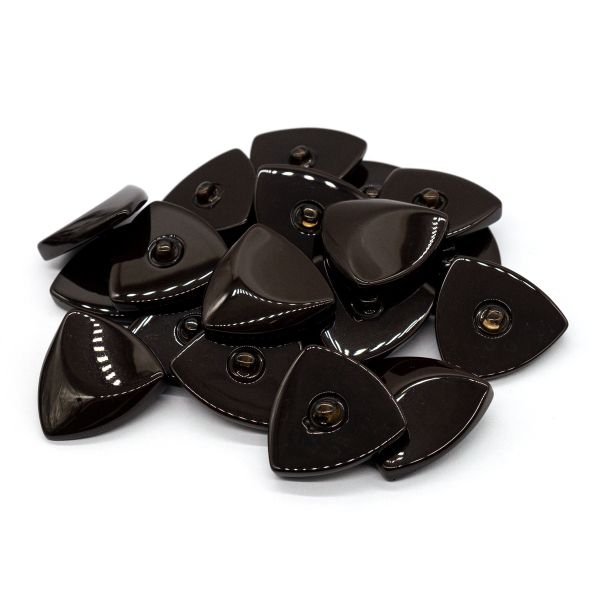 Пуговицы на ножке (3.01-023-44) (коричневый), 20 шт