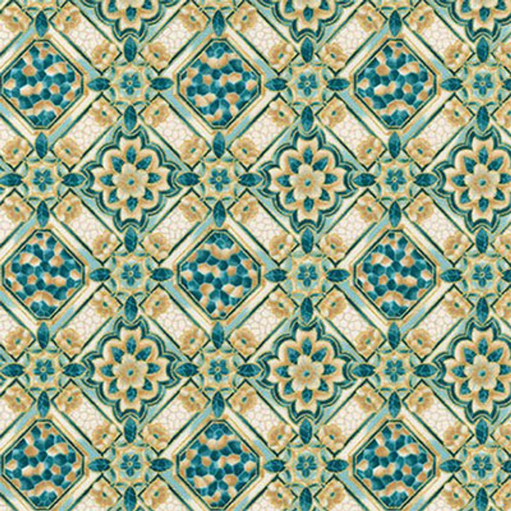 Ткань для пэчворка Peppy Villa Romana, отрез 50х55 см, 146 г/м², SRKM-17052-15 IVORY, Robert Kaufman