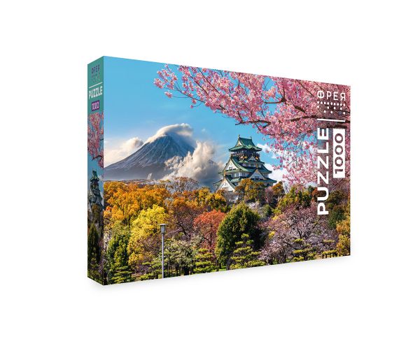 Пазл 1000 элементов, Замок в Осаке, Япония, Фрея PZL-1000/56