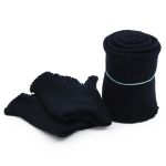 Подвяз (довяз) трикотажный с манжетами (комплект): подвяз 10.0х40.5 см, 2 манжета 7х10 см, тонкие акрил, в-02 т.синий