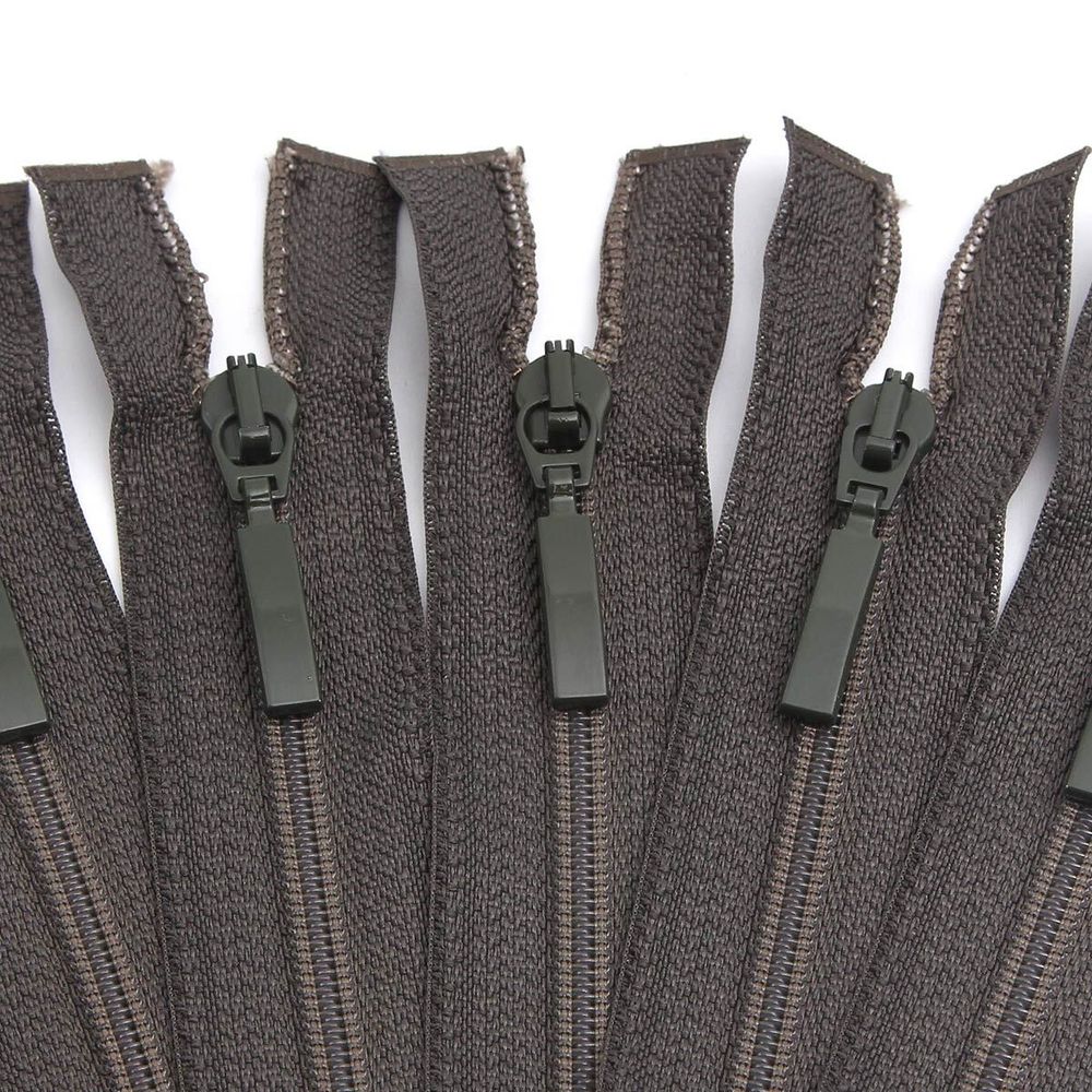 Молния спираль (витая) Arta Т5 (5 мм) 1 зам., разъем., 50 см, цв. 078 хаки, уп.5 шт