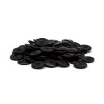 Пуговицы 4 прокола 36L (23мм), (Black (черный)), 72 шт, S090179