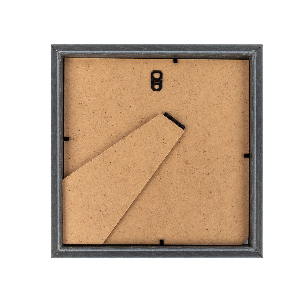 Рамка для картины (фото) пластик с оргстеклом 20х20 см, белый, Gamma ПРК-20