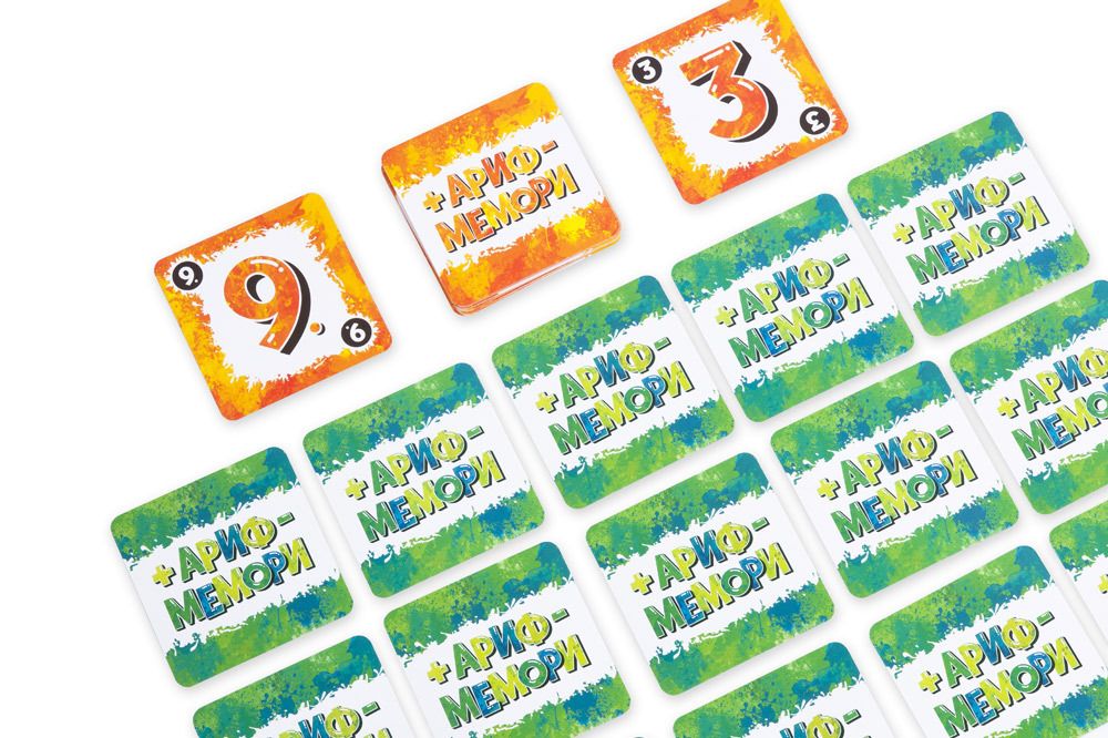 Игра настольная Арифмемори, Эврикус BG-12047