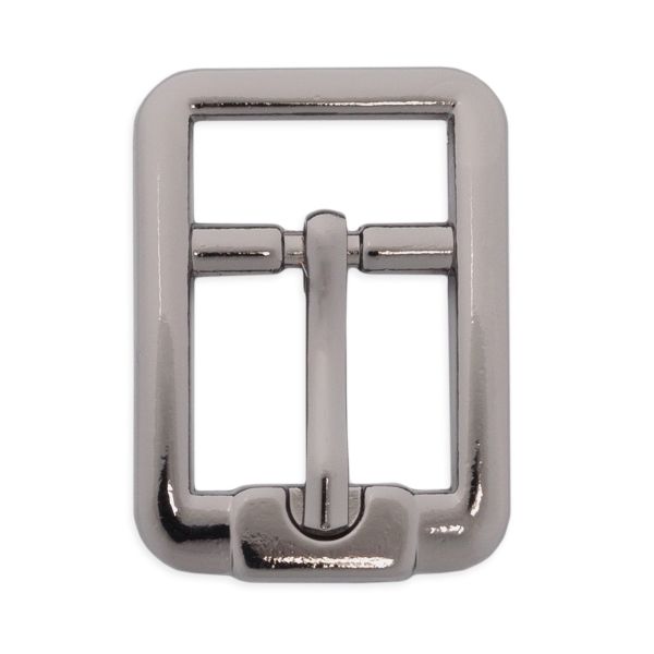 Пряжка ременная металл 15 мм, чер.никель, 10 шт