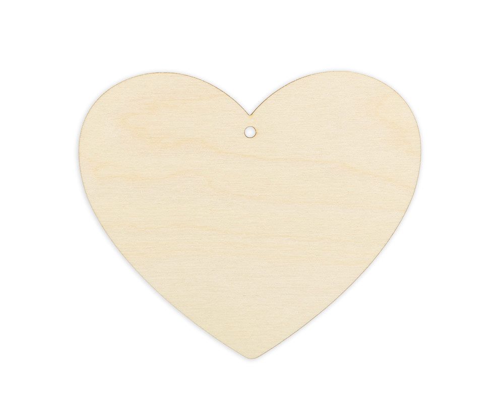 Заготовка из фанеры Набор Сердце, 11х13х0.3 см, 3 шт, Mr.Carving БА-24