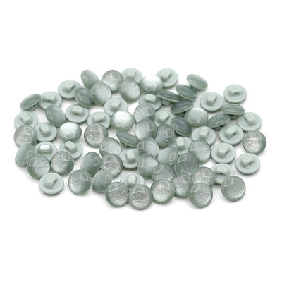 Пуговицы на ножке 18L (11мм), пластик (col.10 св.зеленый), 72 шт, CR P-45