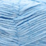 Пряжа YarnArt (ЯрнАрт) Velour / уп.5 мот. по 100 г, 170м, 851 голубой