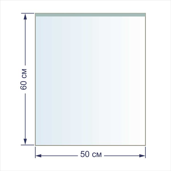Пакет упаковочный 20 мкр. 50х60 см, 100 шт, п/эт, Gamma